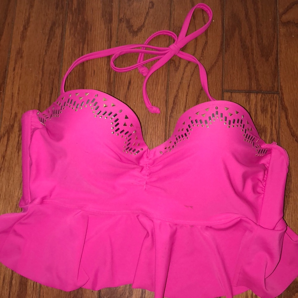 cute push up bikini with ruffl